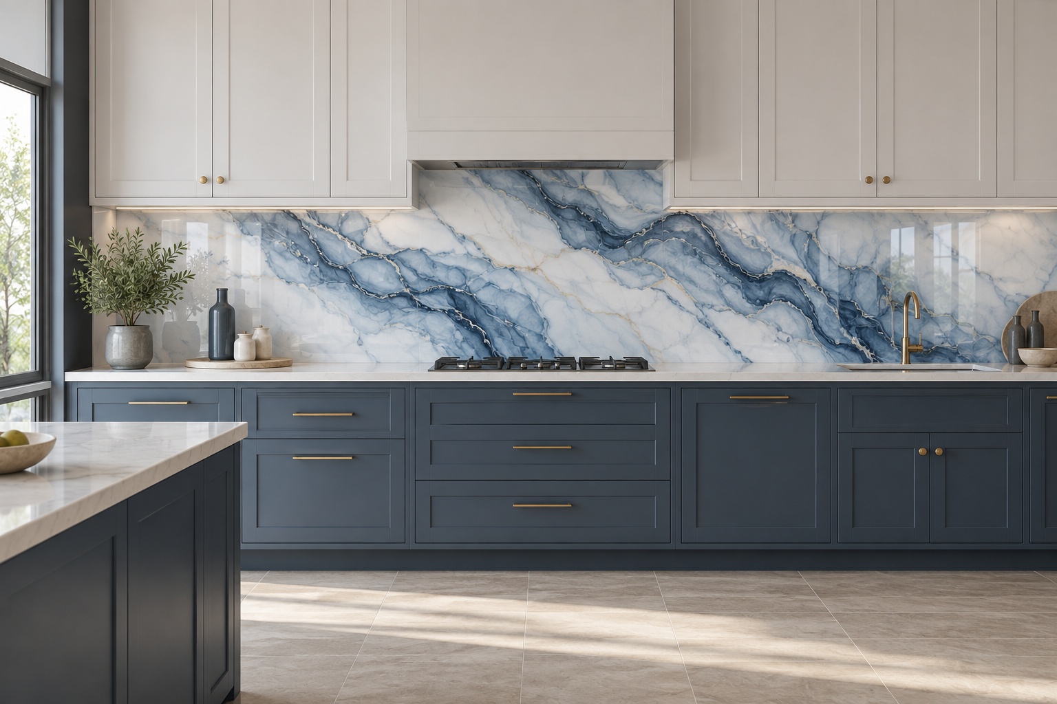 Kitchen Backsplash AI design concept 2